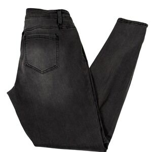 Maternity Jeans Small 4/6 Full Comfort Band Skinny Low Rise Stretch Denim 32x28